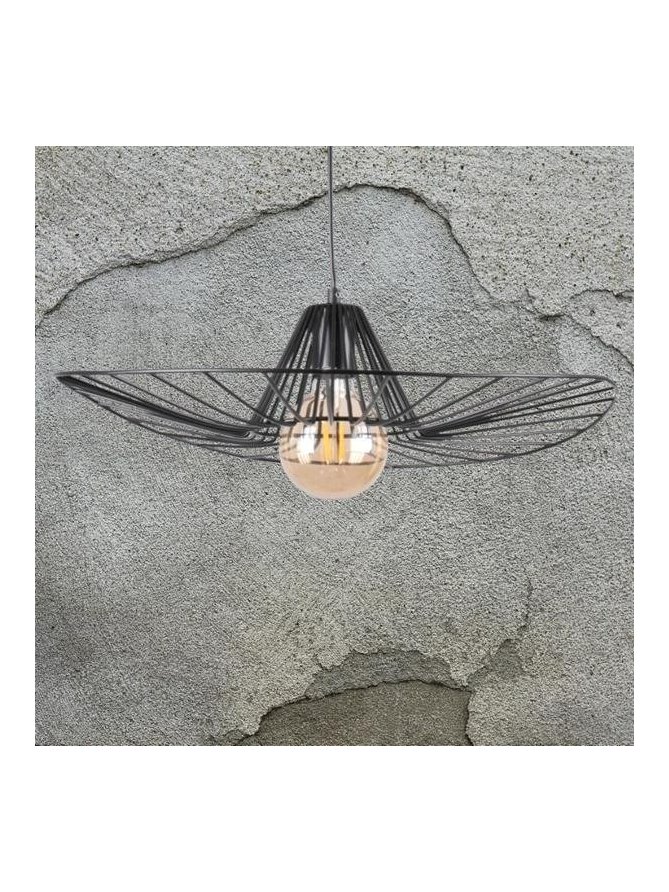 Lampa wisząca loft druciana ażurowa żyrandol ABANO 317186 - LEDco.pl