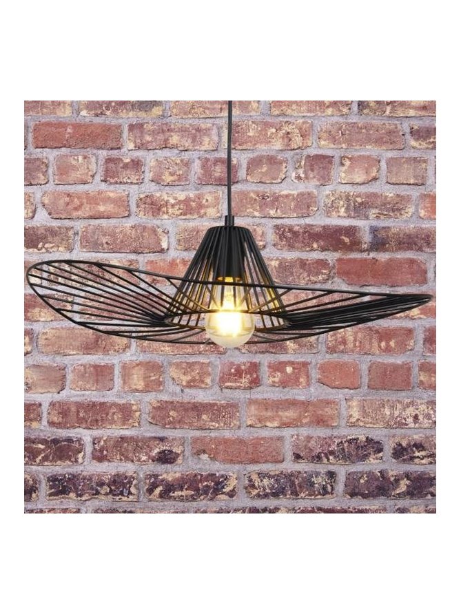 Lampa wisząca loft druciana ażurowa żyrandol ABANO 317186 - LEDco.pl