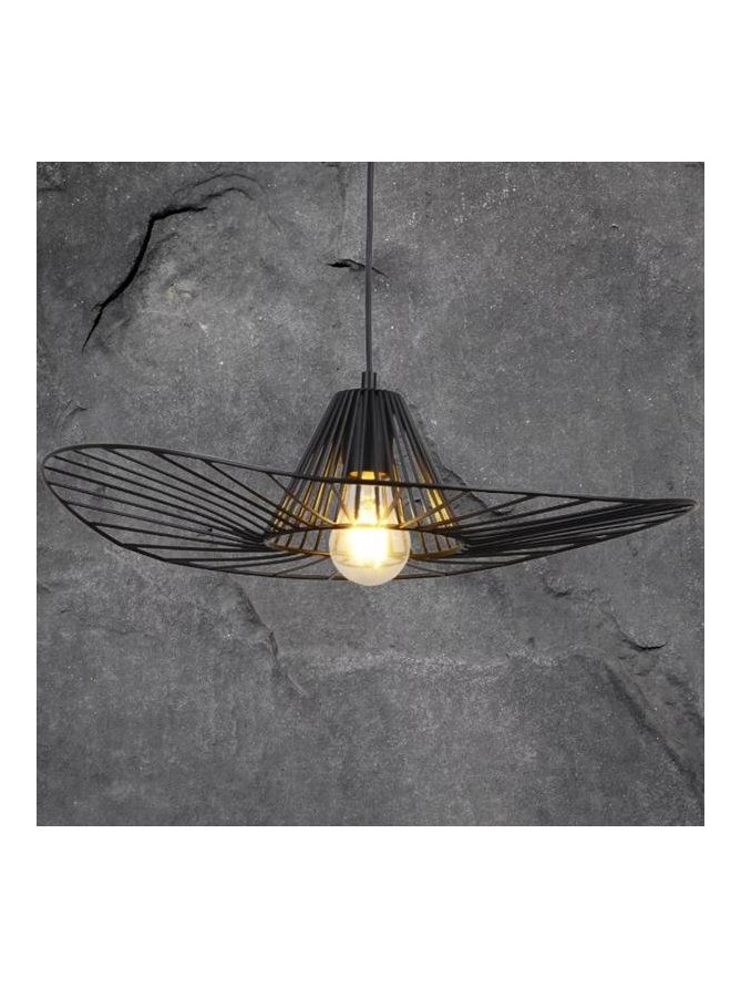 Lampa wisząca loft druciana ażurowa żyrandol ABANO 317186 - LEDco.pl