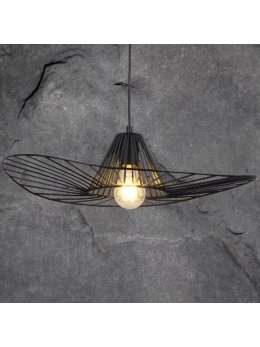 Lampa wisząca loft druciana ażurowa żyrandol ABANO 317186 - LEDco.pl