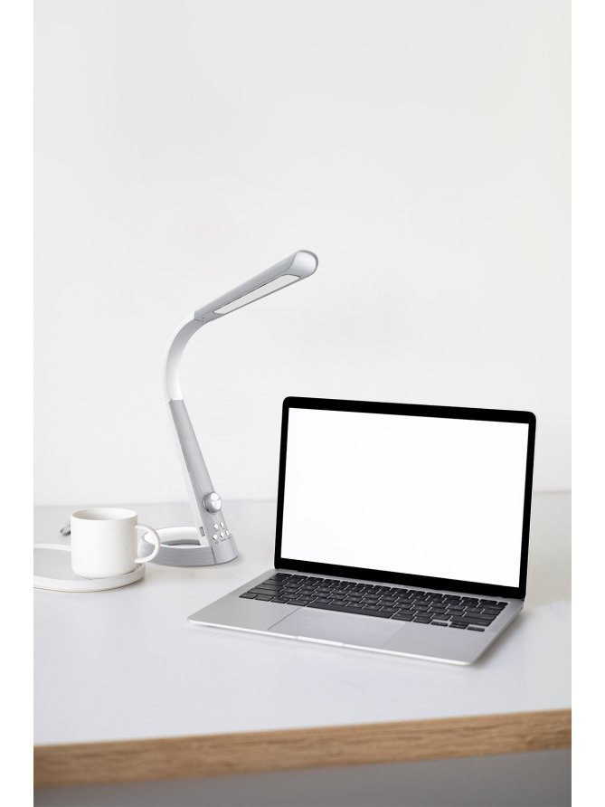 Lampka biurkowa K-BL1063 SREBRNY z serii BERKANE