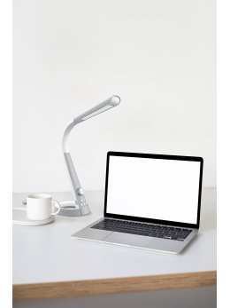 Lampka biurkowa K-BL1063 SREBRNY z serii BERKANE