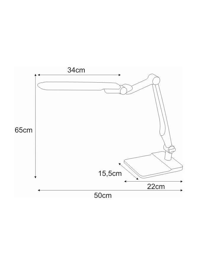 Lampka biurkowa K-BL1207 CZARNY z serii MICA