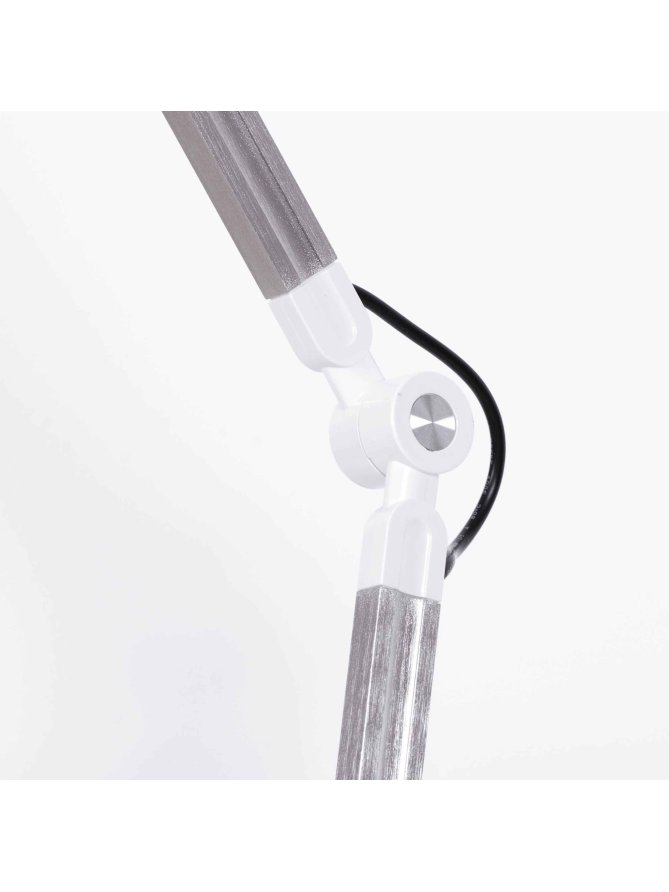Lampka biurkowa K-BL1221 SREBRNY z serii ALETTE