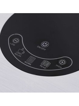Lampka biurkowa K-BL1221 SREBRNY z serii ALETTE