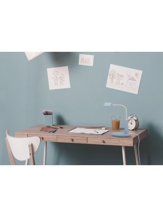 Lampka biurkowa K-BL1521 NIEBIESKI z serii MILO 2