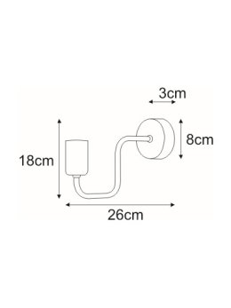 Kinkiet K-4043 z serii PEKA