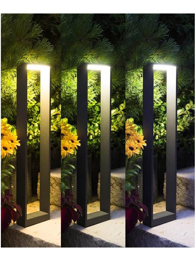 Solarny Słupek LED SSO-8 75lm IP44 | Oświetlenie Ogrodu | LEDco.pl