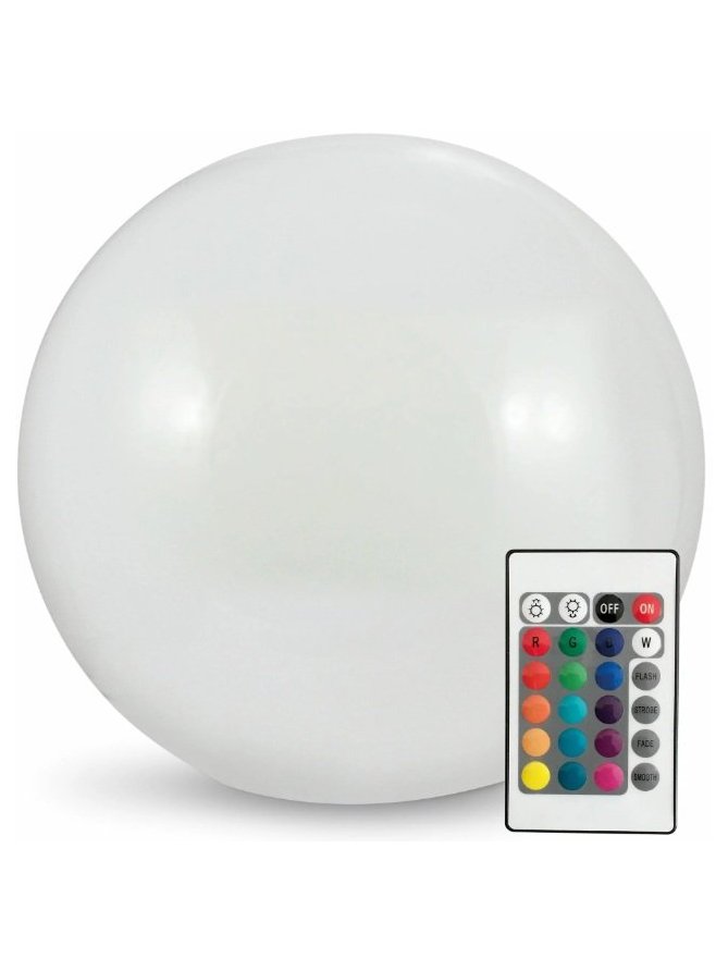 Lampa solarna ogrodowa Kula RGB 311351 Goldlux - LEDco.pl