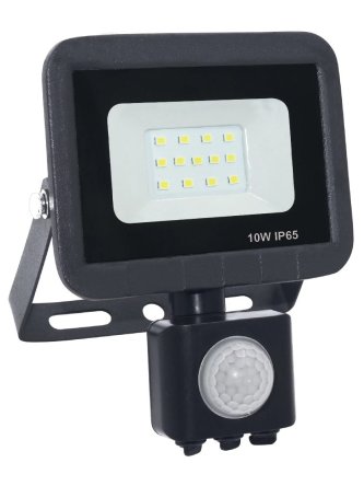 Naświetlacz 10W 6500K lampa LED z czujnikiem PIR 900lm 304780 LEDco.pl