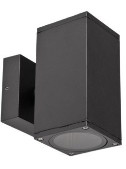 Kinkiet ogrodowy ścienny kwadratowy kostka MORRIS 323248 - LEDco.pl