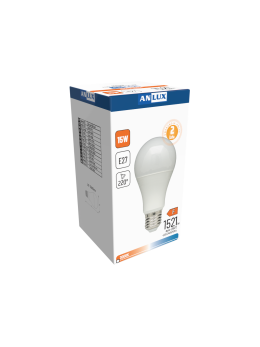 ŻARÓWKA LED A60 15W E27 230V CIEPŁA BIAŁA FOX
