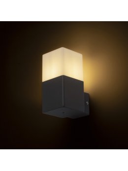 CLYDE ścienna antracyt  230V LED E27 11W IP44
