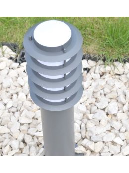Lampa ogrodowa szara tuba SERENA 45cm 315120 GoldLux - LEDco.pl