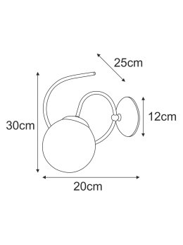 Kinkiet K-5352 z serii NELA