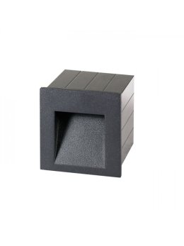 TESS SQ wpuszczana antracyt  230V LED 3W IP54  3000K