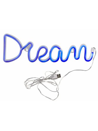 Świecący napis dekoracyjny na ścianę LED DREAM 327109 - LEDco.pl 2