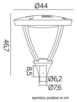 Latarnia MARS LED