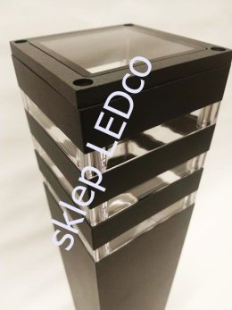 Lampa ogrodowa stojąca TEKSAS z gniazdem prądowym 44cm 327970 - LEDco.pl