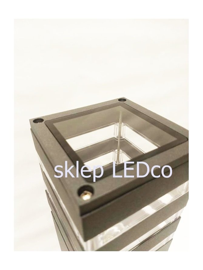 Lampa ogrodowa stojąca TEKSAS z gniazdem prądowym 44cm 327970 - LEDco.pl