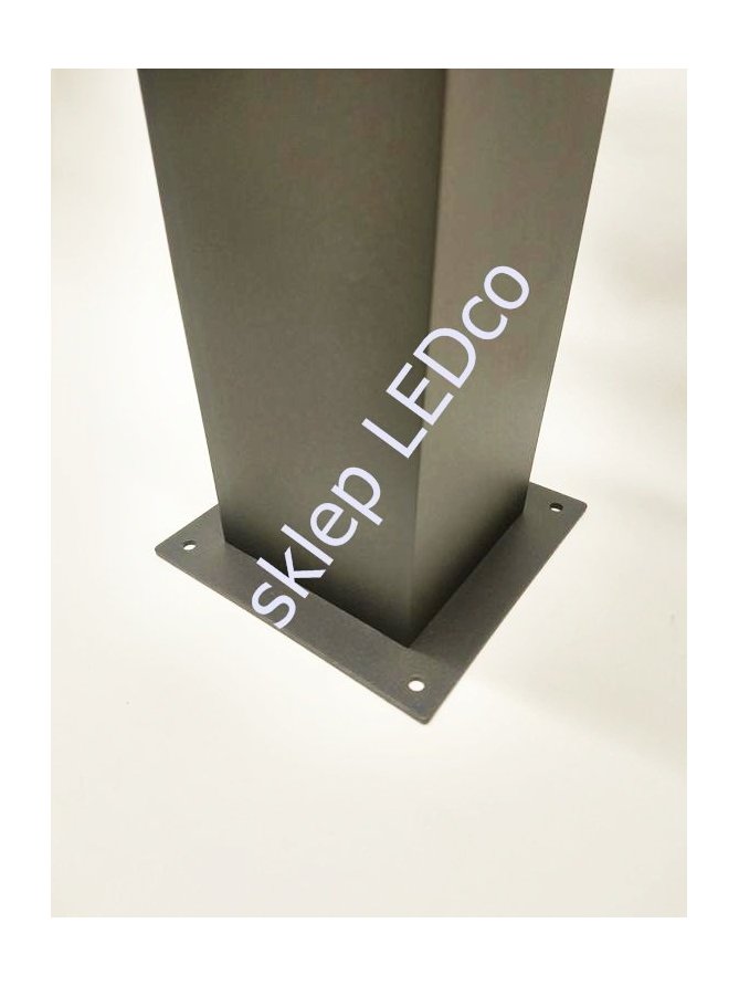 Lampa ogrodowa stojąca TEKSAS z gniazdem prądowym 44cm 327970 - LEDco.pl