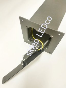 Lampa ogrodowa stojąca TEKSAS z gniazdem prądowym 44cm 327970 - LEDco.pl