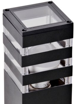 Lampa ogrodowa stojąca TEKSAS z gniazdem prądowym 44cm 327970 - LEDco.pl