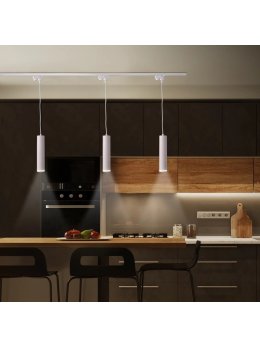 Lampa szynowa listwa PARIS 1-fazowa zestaw 1m 321565 - LEDco.pl
