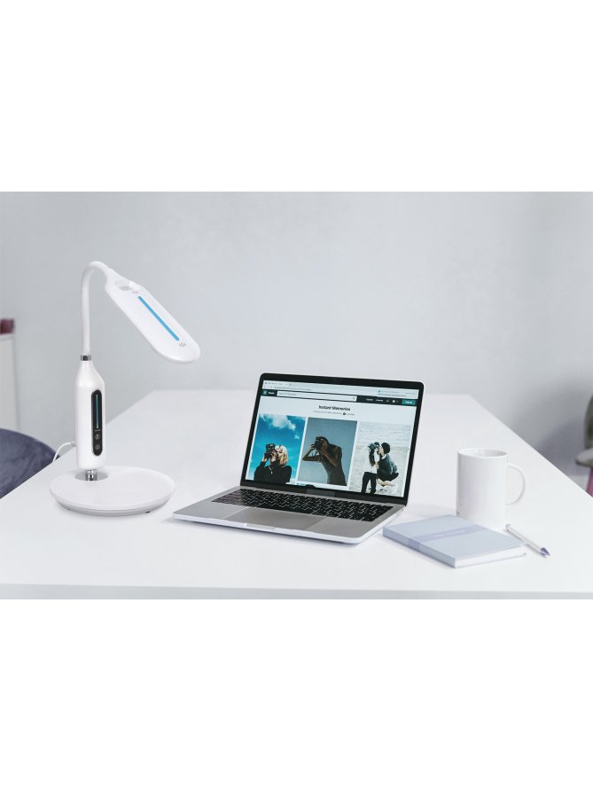 Lampka biurkowa K-BL1072 BIAŁY z serii MIDA