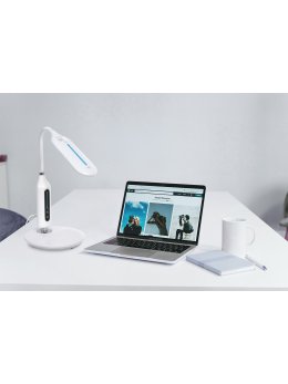 Lampka biurkowa K-BL1072 BIAŁY z serii MIDA