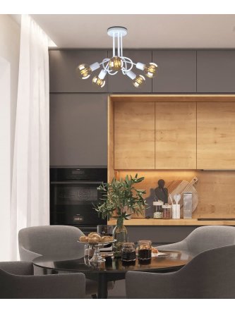 Lampa sufitowa K-3611 z serii DEZE 2
