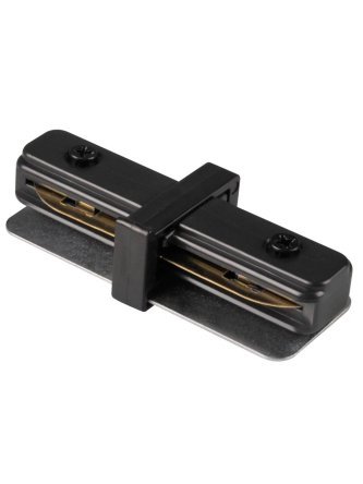Łącznik prosty łączenie do szyny 1-fazowej czarny 321855 - LEDco.pl 2