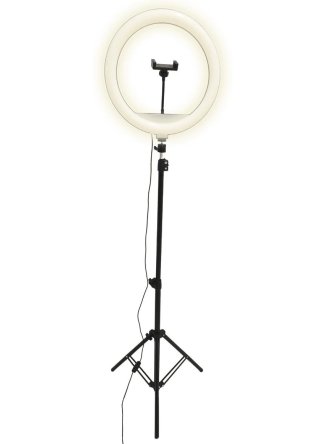 Lampa SELFIE LED podłogowa ring telefon filmy youtube 327598 LEDco.pl 2