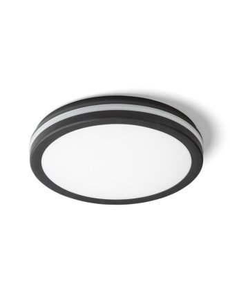 SONO 30 natynkowa czarna plastik 230V LED 30W IP65 3000K 4000K 6000K