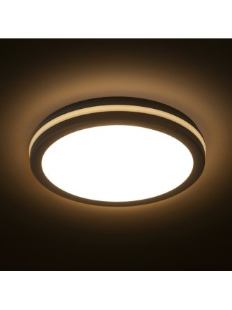 SONO 30 natynkowa czarna plastik 230V LED 30W IP65 3000K 4000K 6000K 2