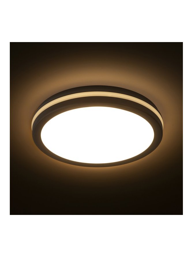 SONO 30 natynkowa czarna plastik 230V LED 30W IP65 3000K 4000K 6000K