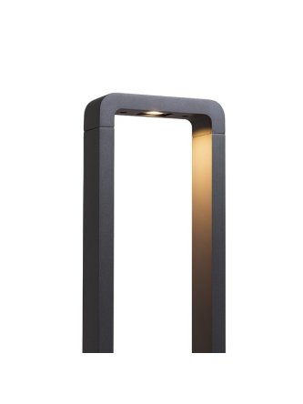 BONN 60 podłogowa szaroczarna  230V LED 7W IP65  3000K 2
