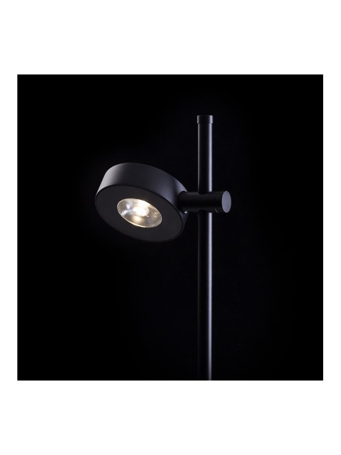 KATONA podłogowa na klinie czarna  230V LED 7W 70° IP54  3000K