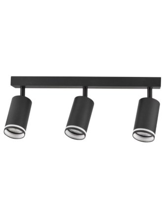 Lampa punktowa regulowana PARIS 3 x gu10 czarna 322340 - LEDco.pl 2