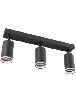 Lampa punktowa regulowana PARIS 3 x gu10 czarna 322340 - LEDco.pl