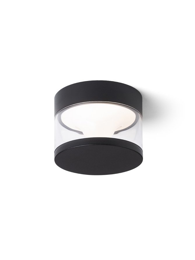 BRENDA natynkowa czarna 230V LED 9W IP65 3000K