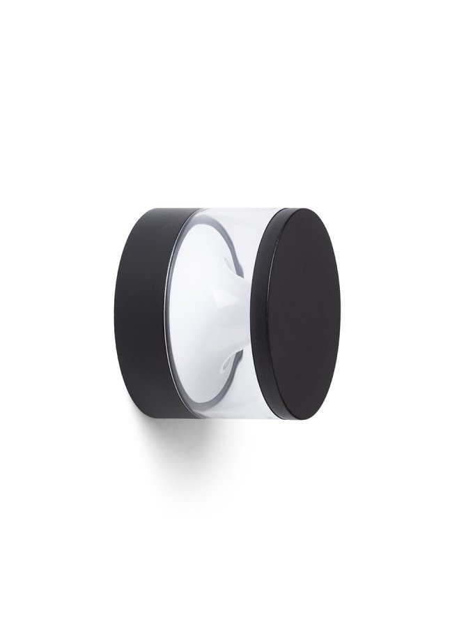 BRENDA natynkowa czarna 230V LED 9W IP65 3000K
