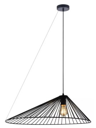 Lampa wisząca loft druciana ażurowa żyrandol AURORA 328397 - LEDco.pl
