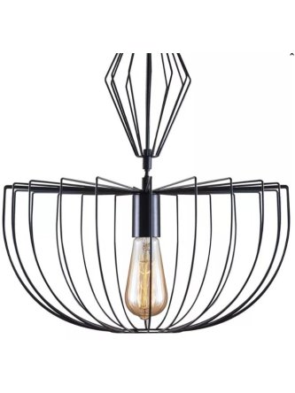 Lampa wisząca loft druciana ażurowa żyrandol JASMINA 328380 - LEDco.pl 2