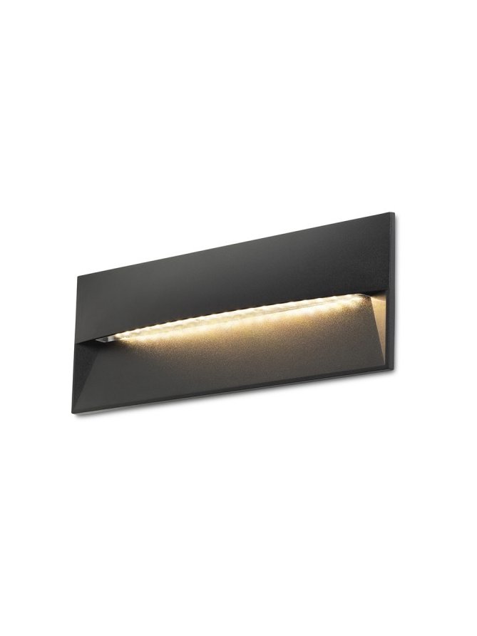 REP 27 wpuszczana czarna 230V LED 10W 90° IP65 3000K