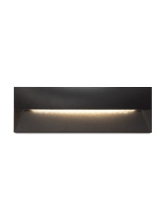 REP 27 wpuszczana czarna 230V LED 10W 90° IP65 3000K 2