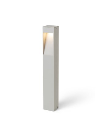 TORIN 60 podłogowa jasno szara  230V LED 7W IP65  3000K