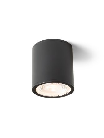 KORNELIA 10 sufitowa czarna 230V LED 15W IP65 3000K