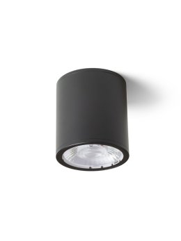 KORNELIA 10 sufitowa czarna 230V LED 15W IP65 3000K