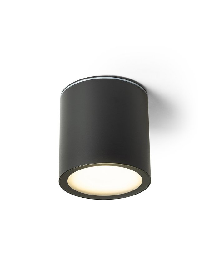 DUNE ES111 sufitowa czarna 230V LED GU10 9W IP65